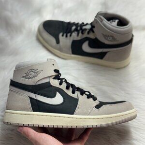 Jordan 1 Zoom CMFT 2 Gray Womens Basketball DV1305-001 VNDS Sz 11.5 / Mens Sz 10